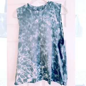 Lululemon acid wash muscle tank